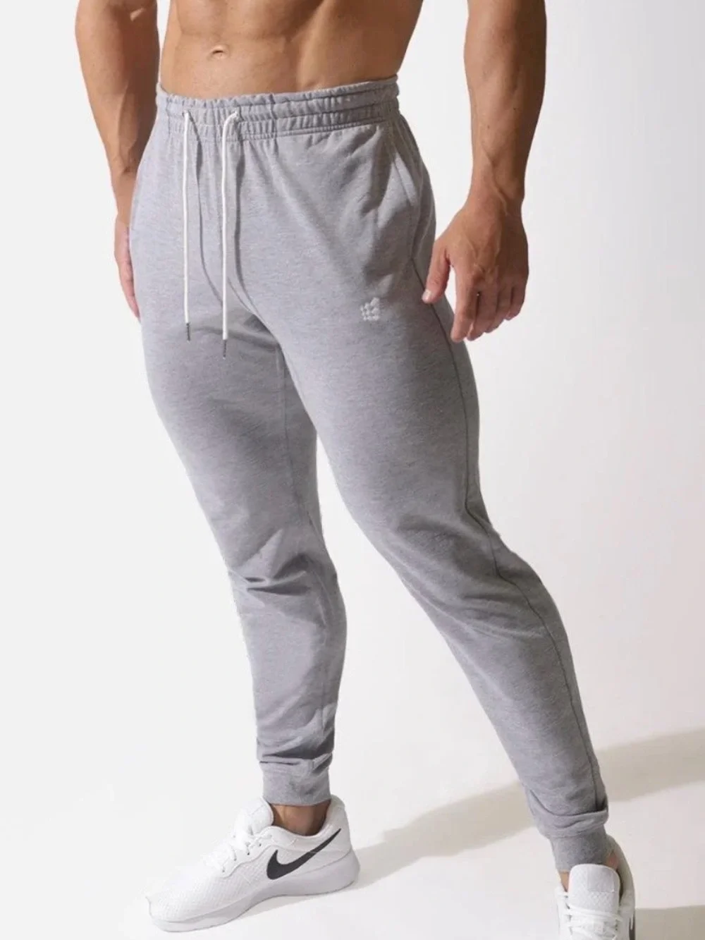 Men’s Jed North Spirit Joggers Gray and Black Combo Size Medium